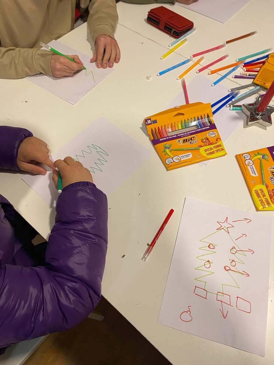 Taller d'art a la Fundació Aldaba: Retoladors i primers traços